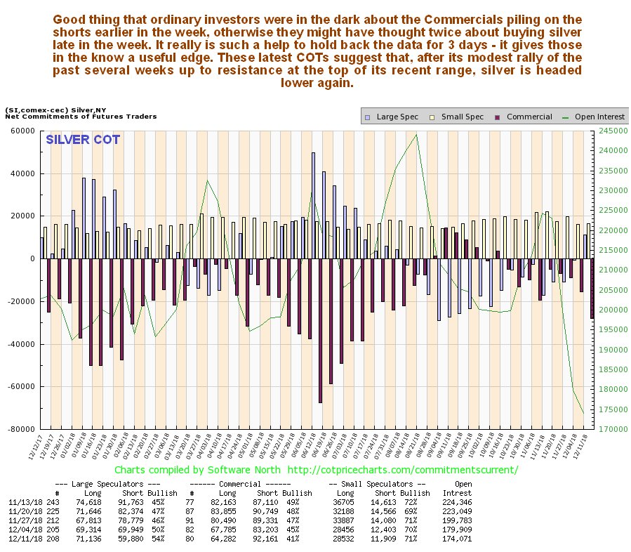 Silver Shorts Chart